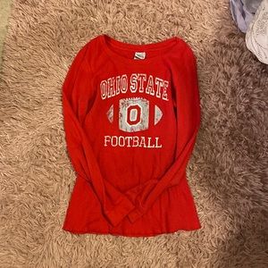 Size medium Ohio State long sleeve football shirt